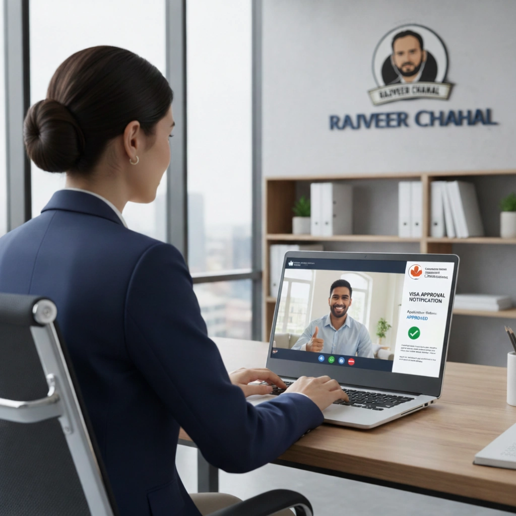 Visa Granted - Rajveer chahal