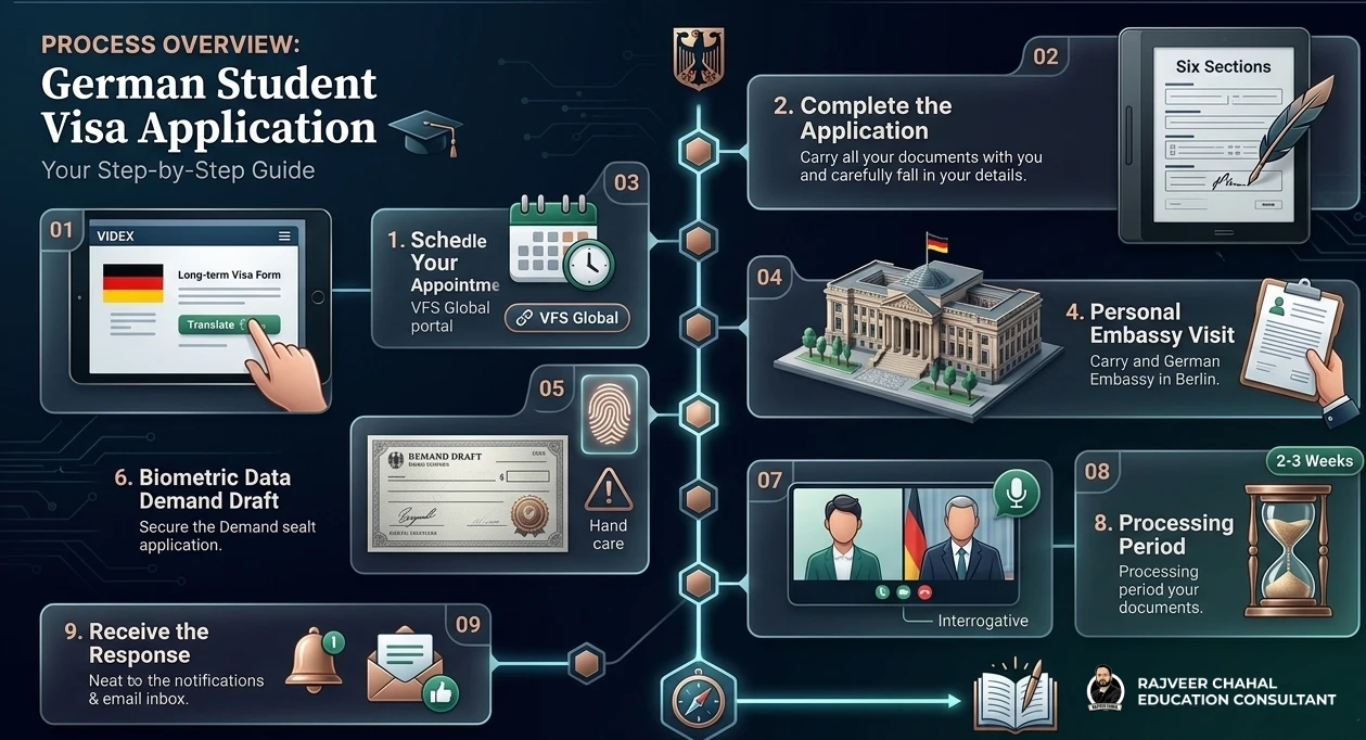 Germany Study Visa Process - Rajveer Chahal