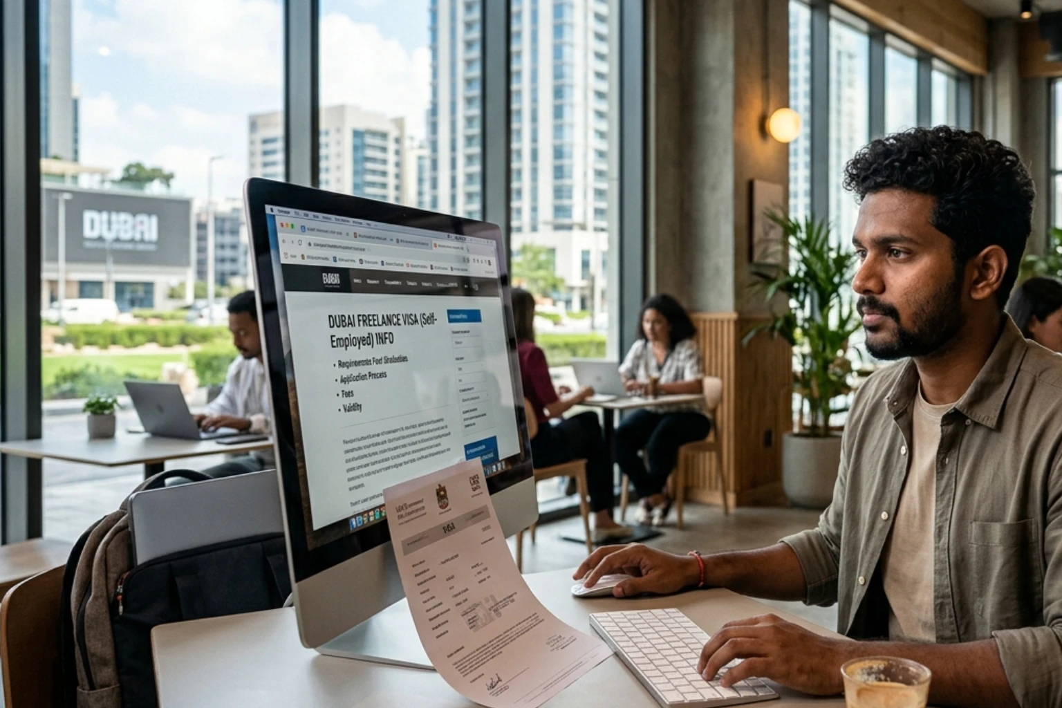 Freelance visa in Dubai after study in 2026