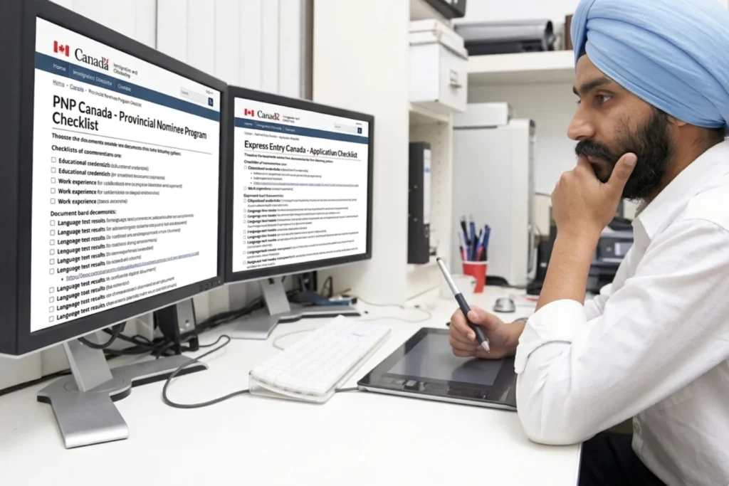 Sikh Guy Comparing PNP vs Express Entry Canada