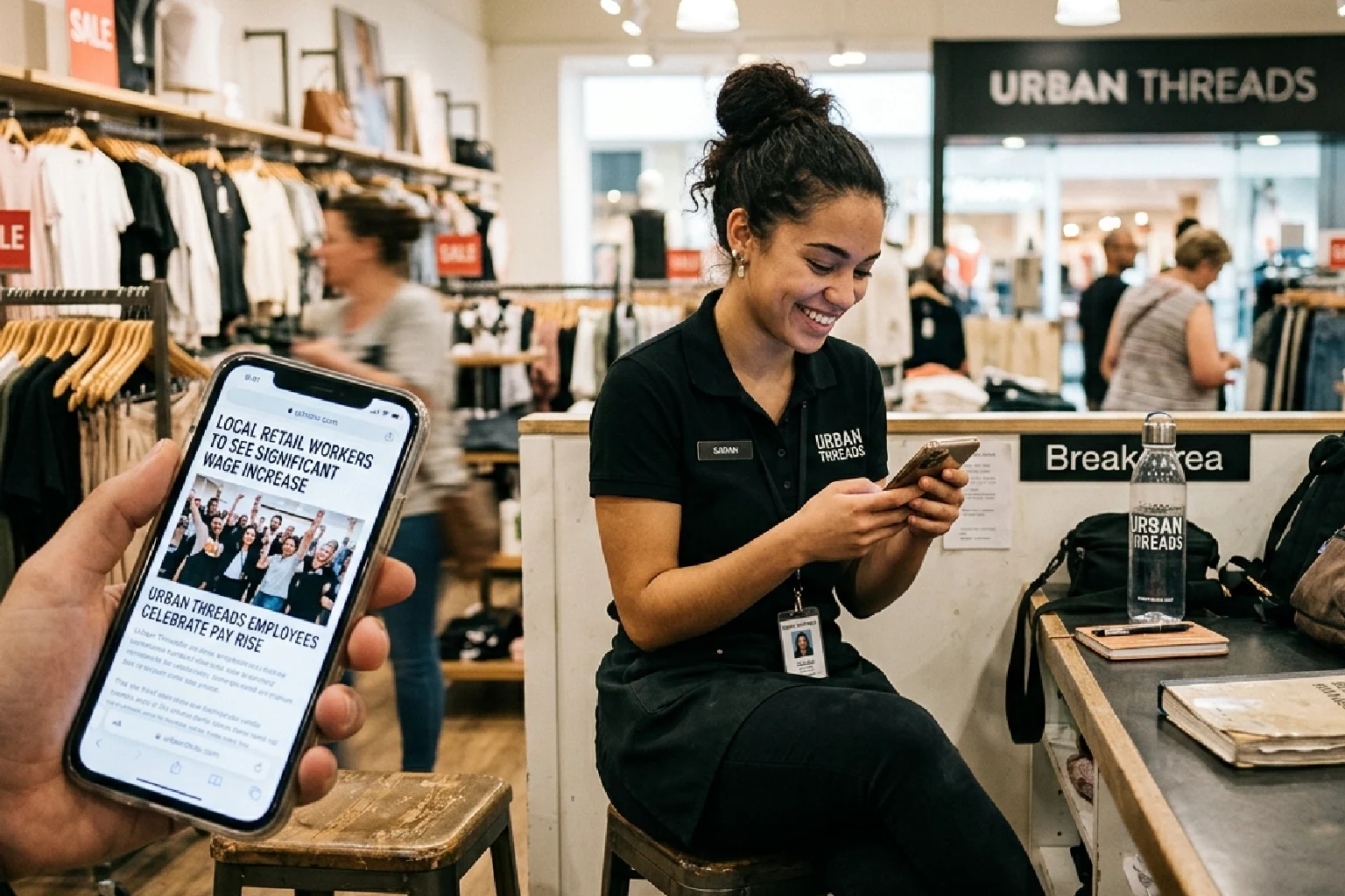 An Indian student on Canada Study Visa reading news about Quebec Minimum Wage Update in 2026