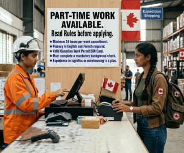 Indian Student on Canada Study Visa Applying for Part-Time Work in Canada