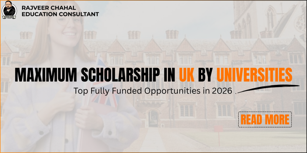 Maximum Scholarship in UK by Universities: Top Fully Funded Opportunities in 2026