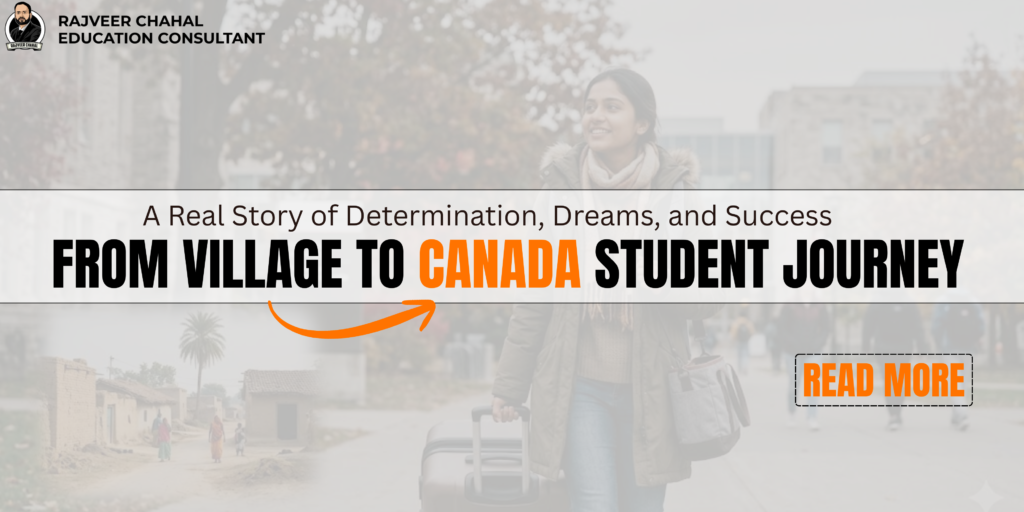 From Village to Canada Student Journey cover image