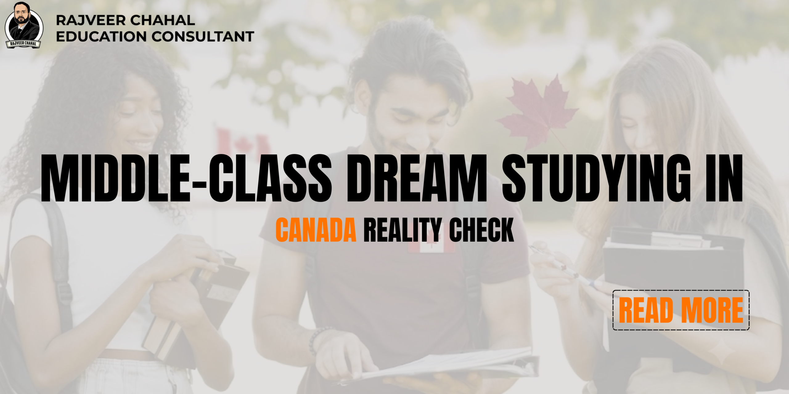 Middle-Class Dream Studying in Canada Reality Check blog cover