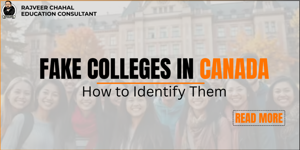 Fake Colleges in Canada: How to Identify Them and avoid study visa scams for international students