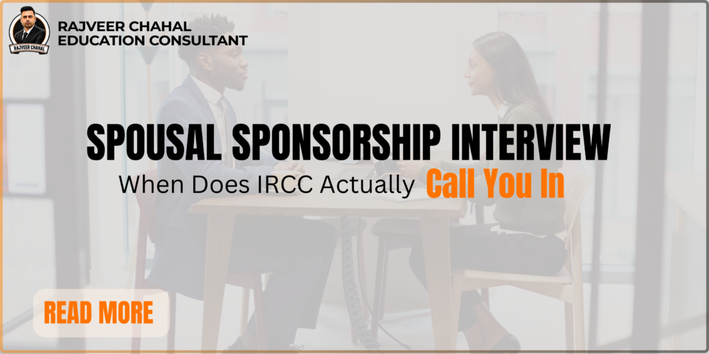 Spousal Sponsorship Interview Canada