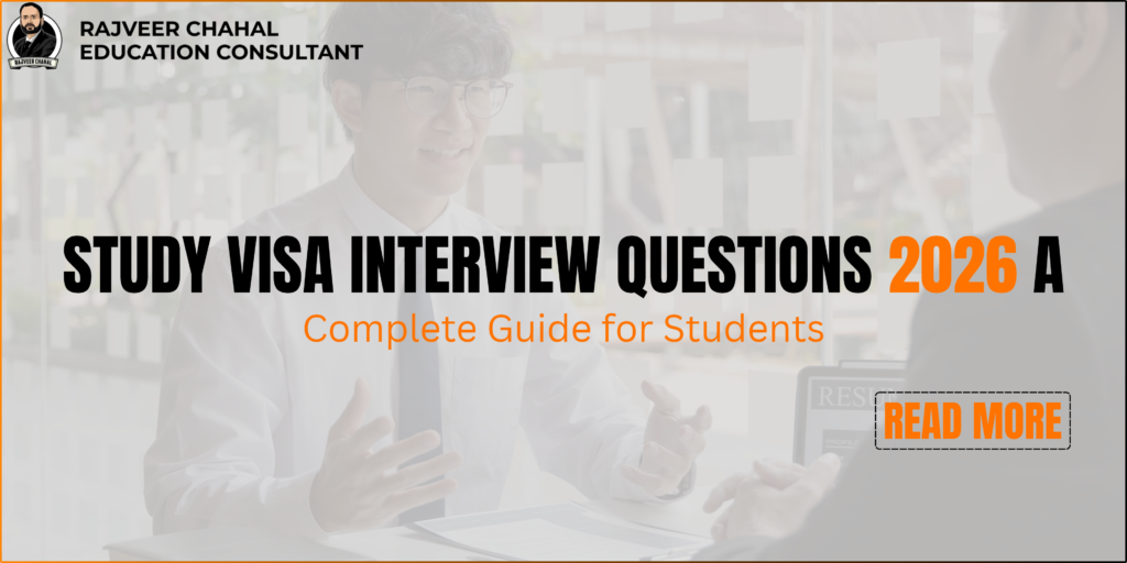 Study Visa Interview Questions 2026